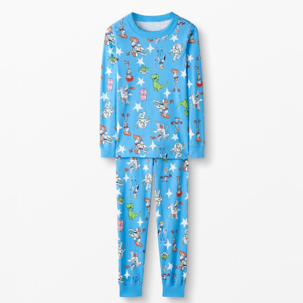 🆕 NWOT Hanna Andersson Toy Story 4 adult women long john pajama set small